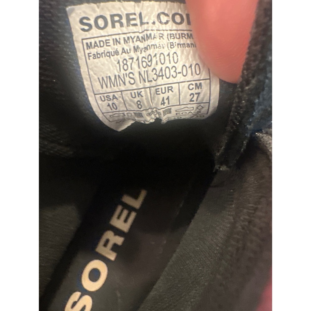 Sorel winter insulated Red Buffalo Plaid Waterproof Duck Boots size 10
Women's - Picture 6 of 7